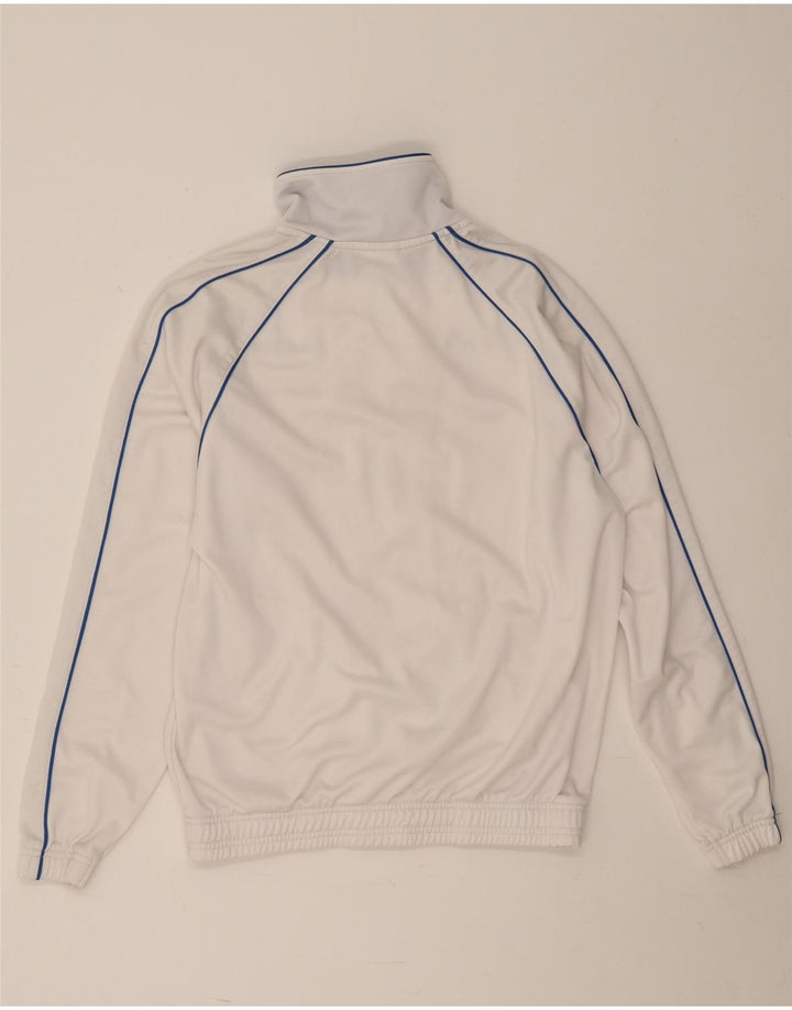Asics Veste de survêtement pour homme Small Blanc Polyester