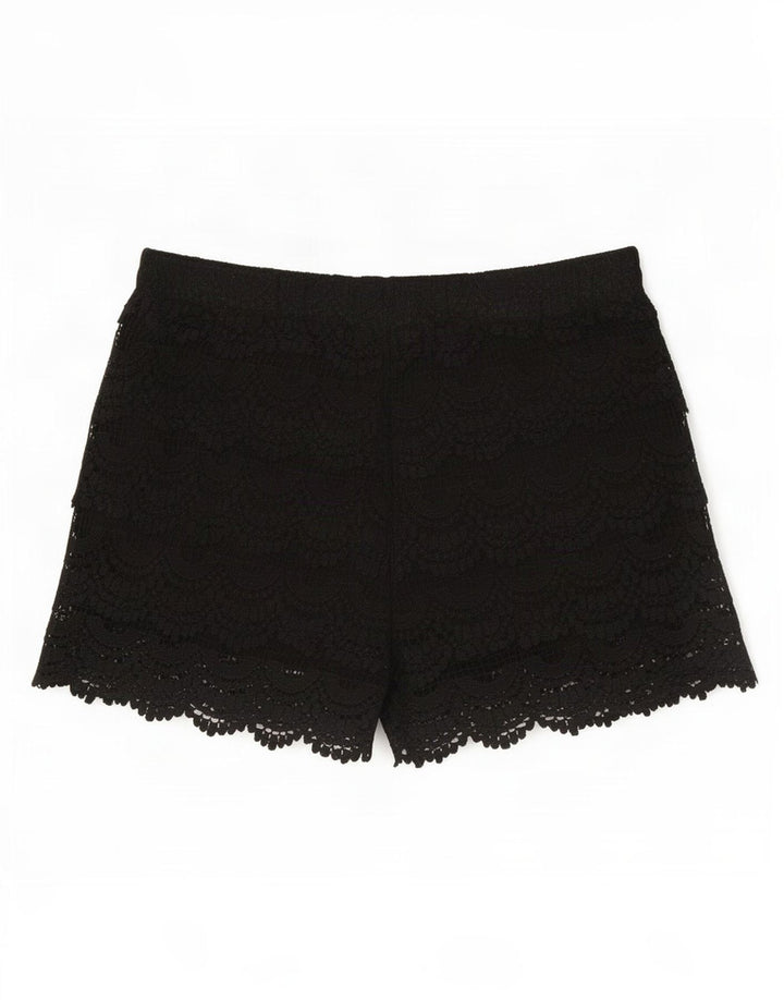 Zara Short décontracté pour femme Petit W26 Noir