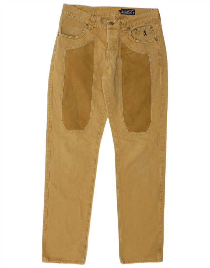 Jeckerson Jean Slim Homme W32 L32 Jaune