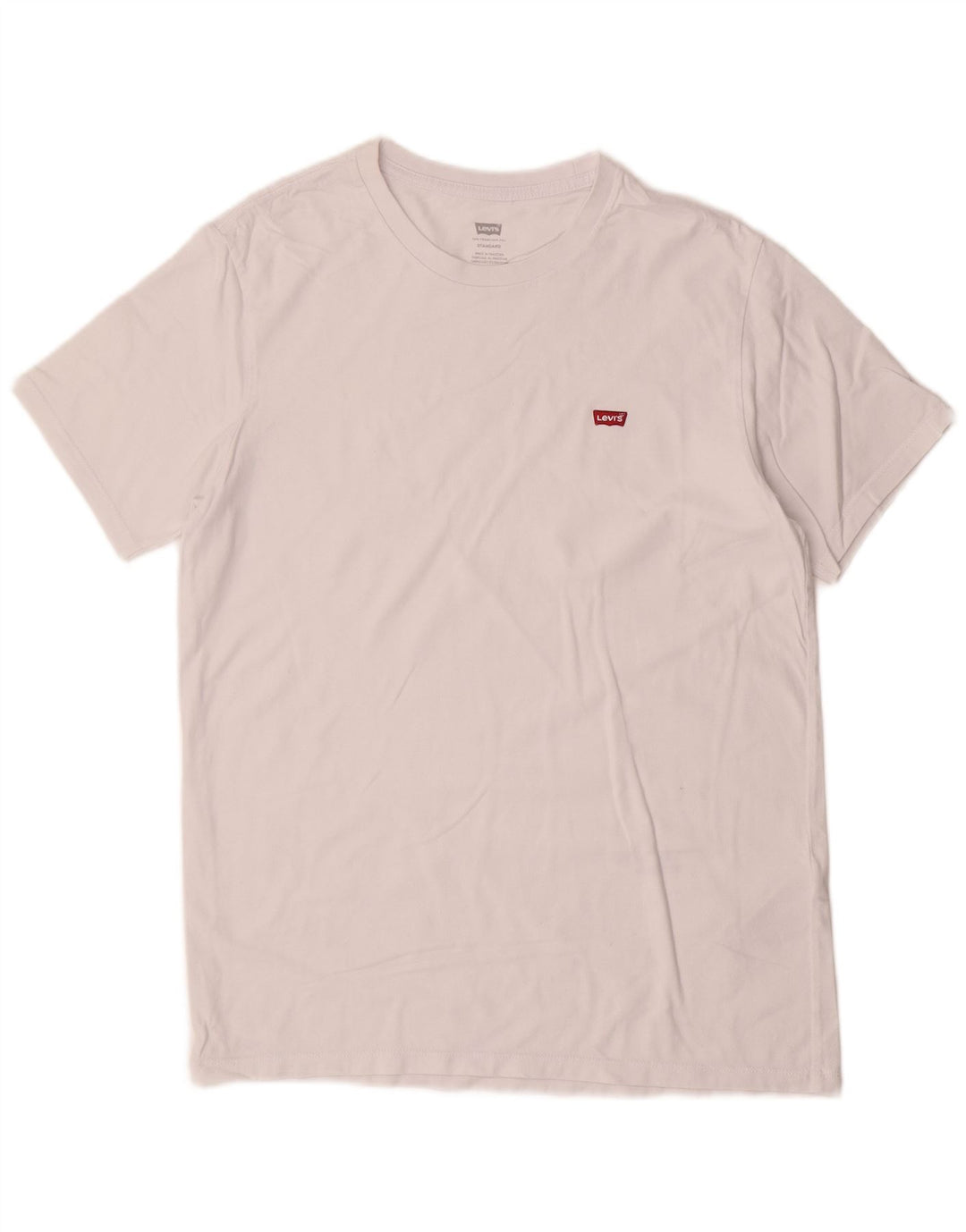 Levi's Tee-Shirt Standard Homme Blanc Moyen Coton