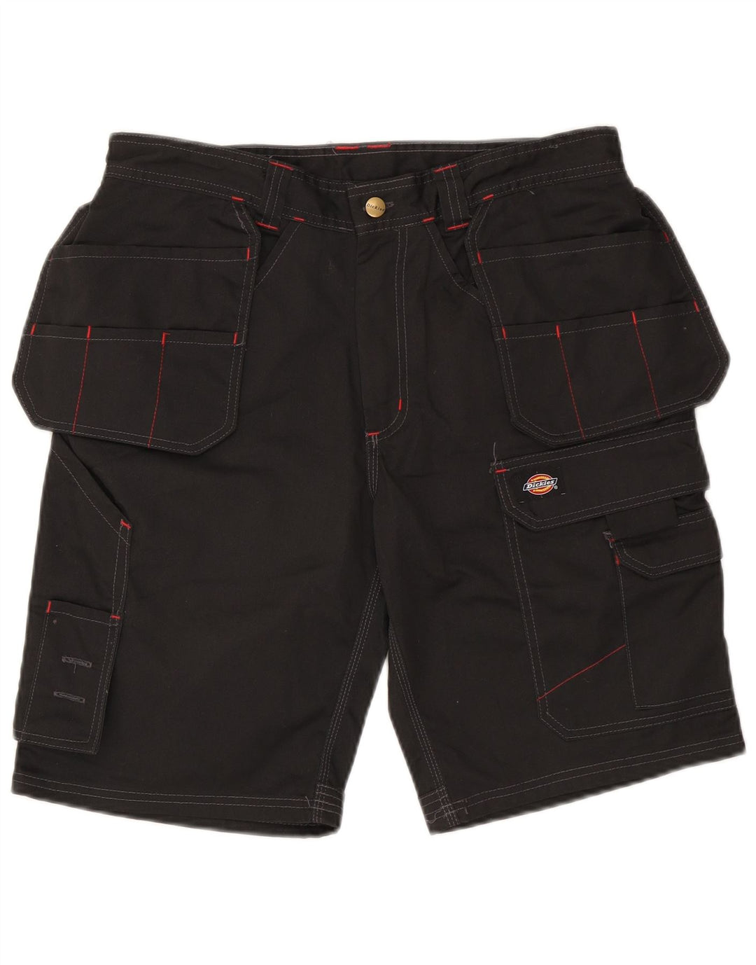 Dickies Short Cargo W32 Homme Noir Moyen Polyester