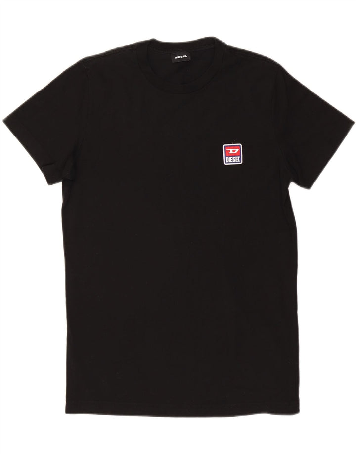 DIESEL T-Shirt Homme Haut Noir Moyen Coton