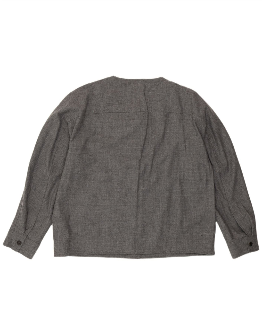 Cos Veste Blazer 5 Boutons Femme EU 42 Grande Laine Grise