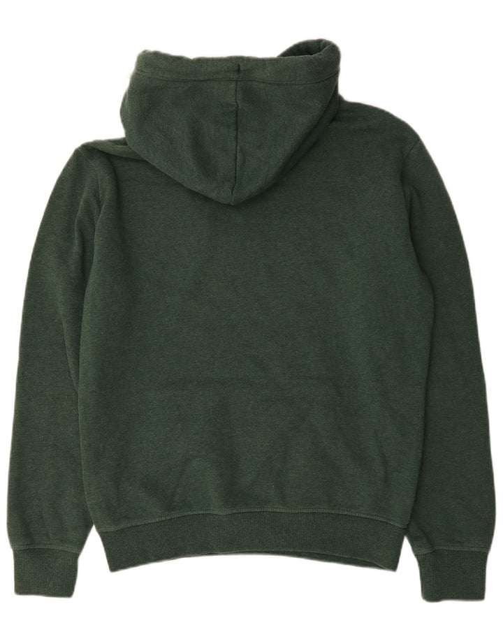Superdry Pull à capuche pour homme en coton vert petit