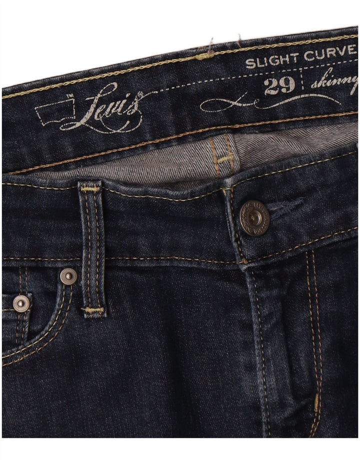 Levi's Jean Skinny Slight Curve Femme Bleu Marine W29 L33