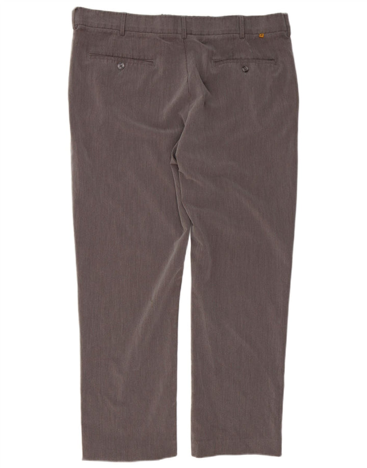 Farah Pantalon de costume coupe classique pour homme W38 L29 Gris Polyester