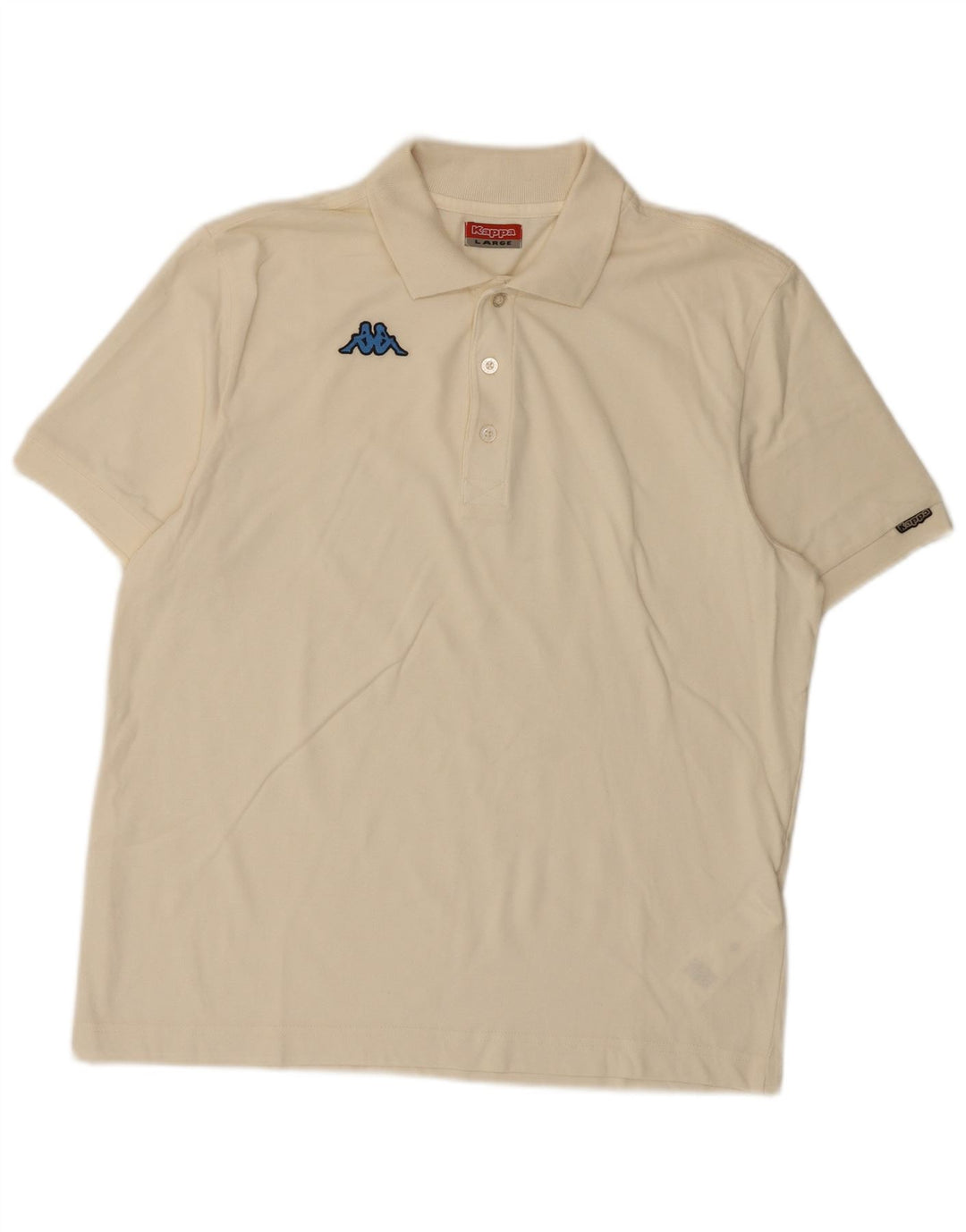 Kappa Polo Homme Grand Blanc Coton