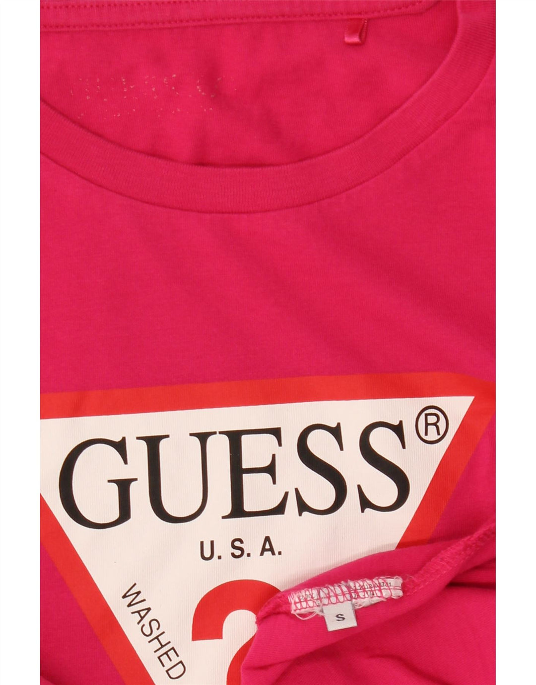 GUESS T-shirt graphique pour femme UK 10 Small Rose