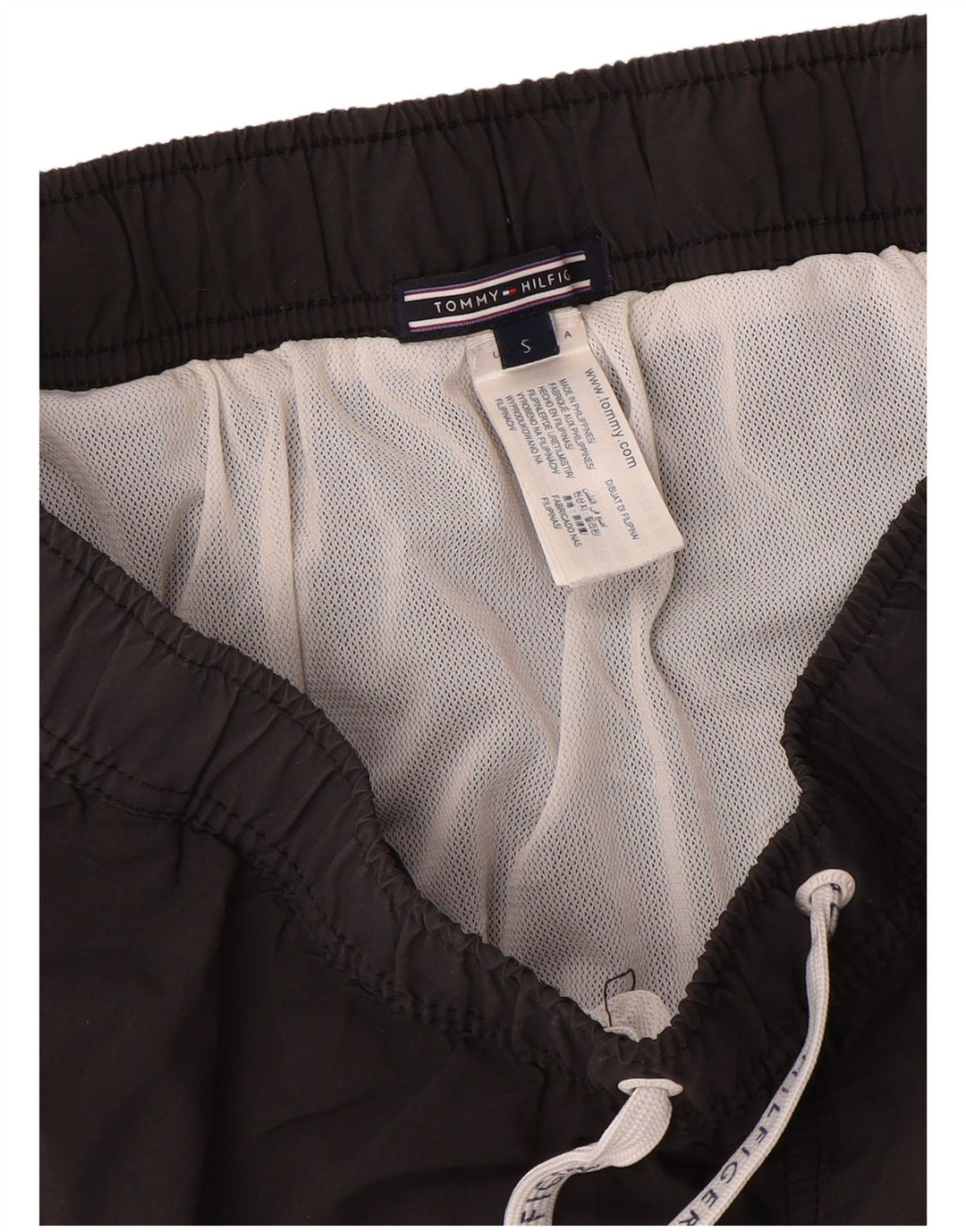 Tommy Hilfiger Short de Bain Homme Small Gris Colorblock Polyamide