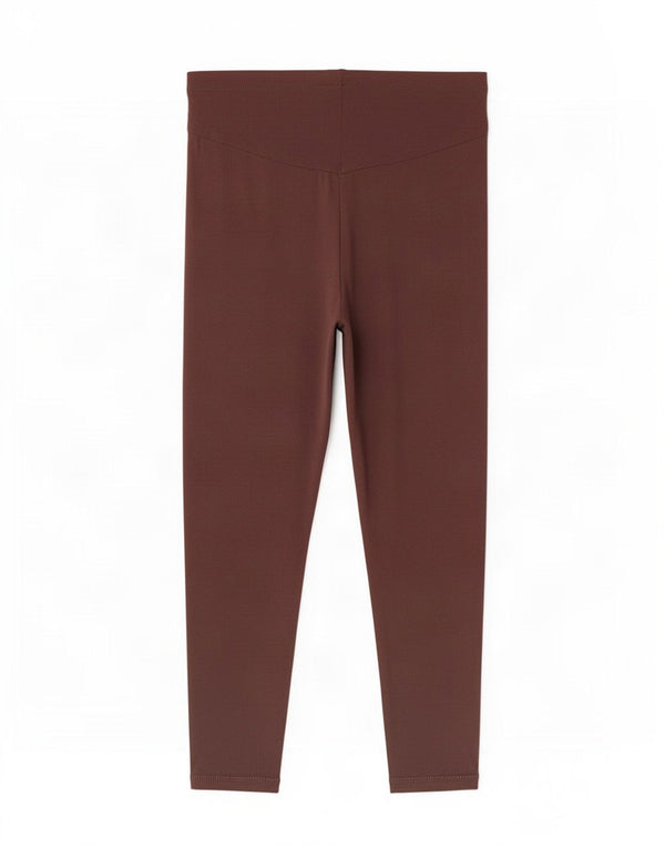 Marks & Spencer Leggings Femme UK 18 XL Marron Polyester