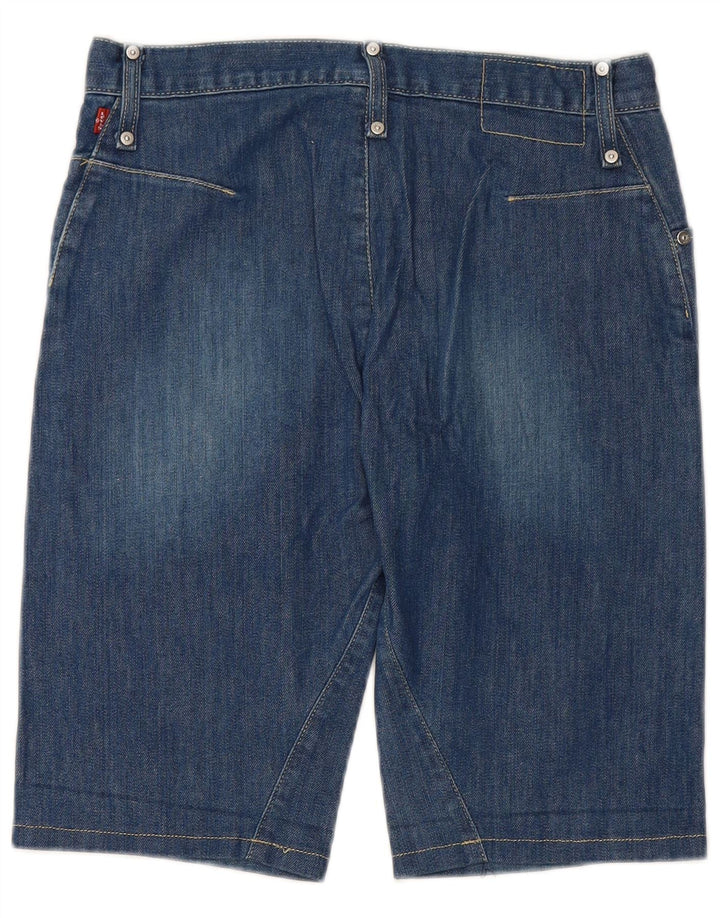 LEVI'S Short en Jean Femme Medium W30 Bleu Coton