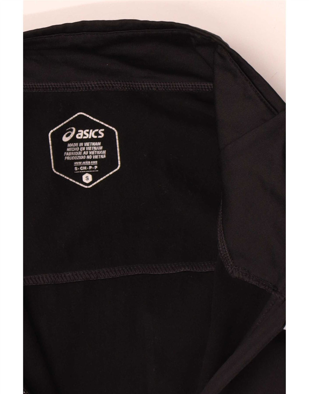 Asics Veste de survêtement pour homme Petit Noir