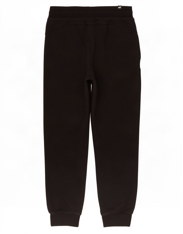 Puma Pantalon de survêtement pour femme Joggers UK 10 Small Noir Polyester