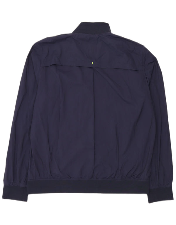 Superdry Veste Bomber Homme UK 42 XL Bleu Marine Nylon