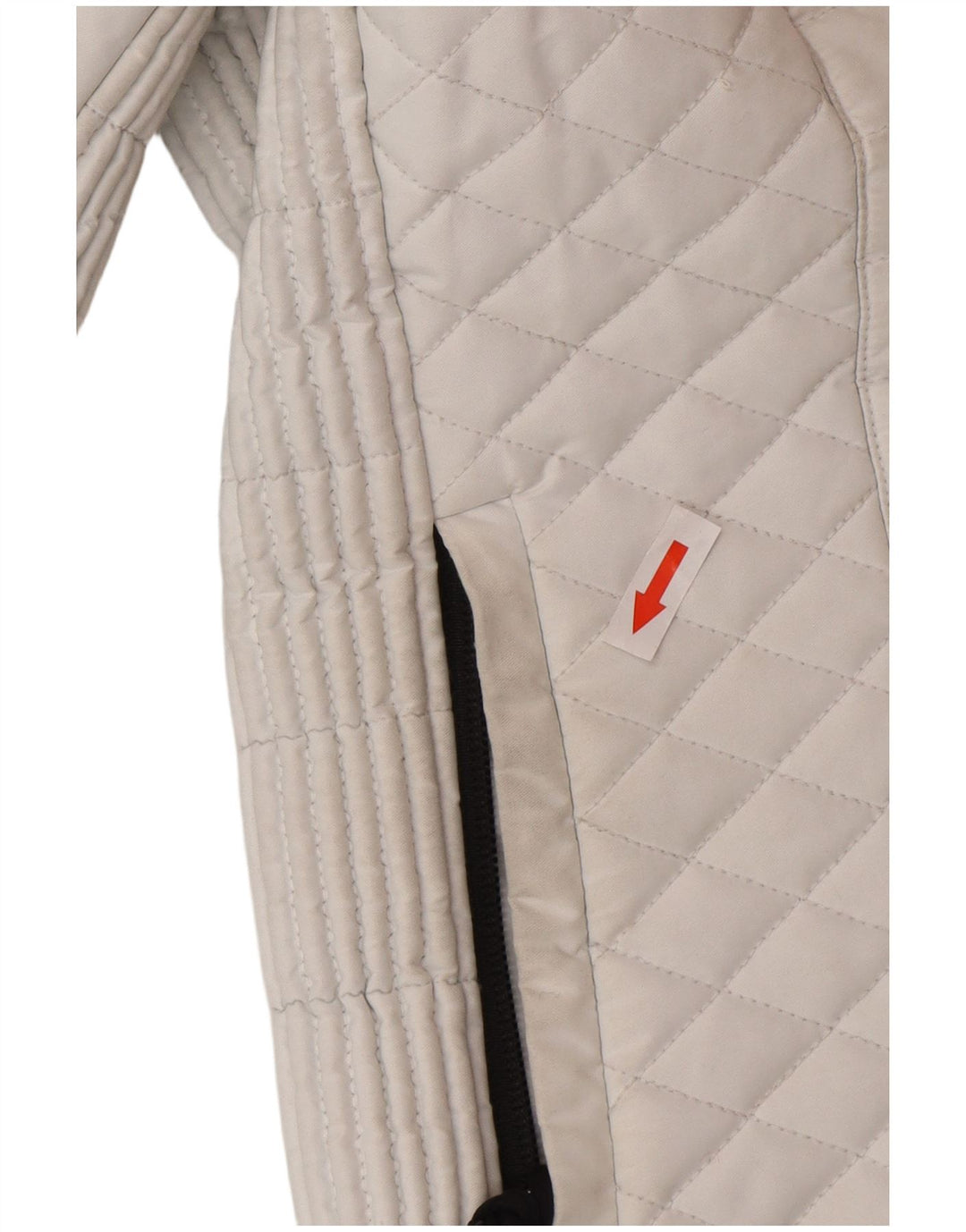 Colmar Veste coupe-vent à capuche pour femme IT 44 Medium Blanc Sports