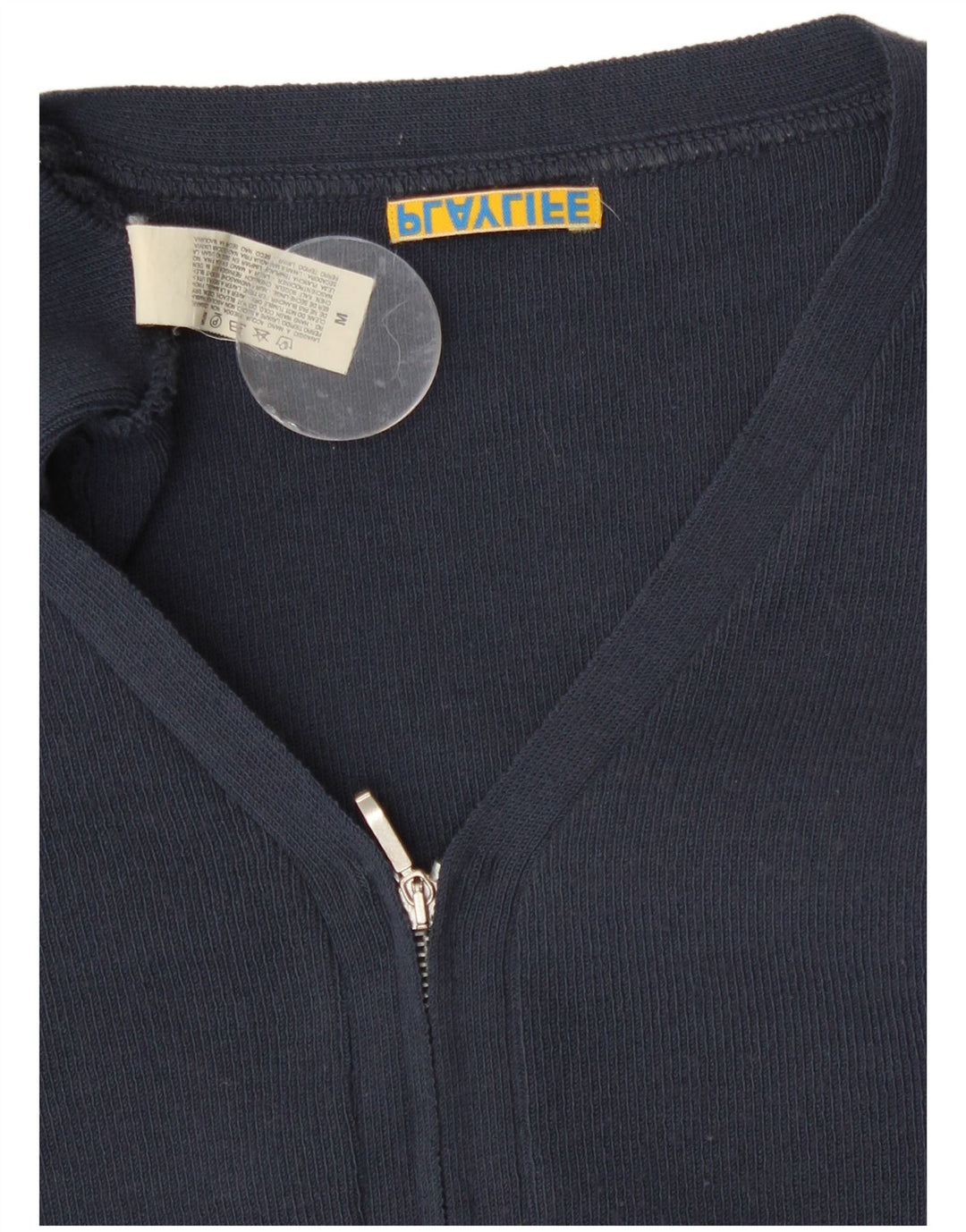 Playlife Femmes Crop Cardigan Pull UK 12 Moyen Bleu Marine Polyamide