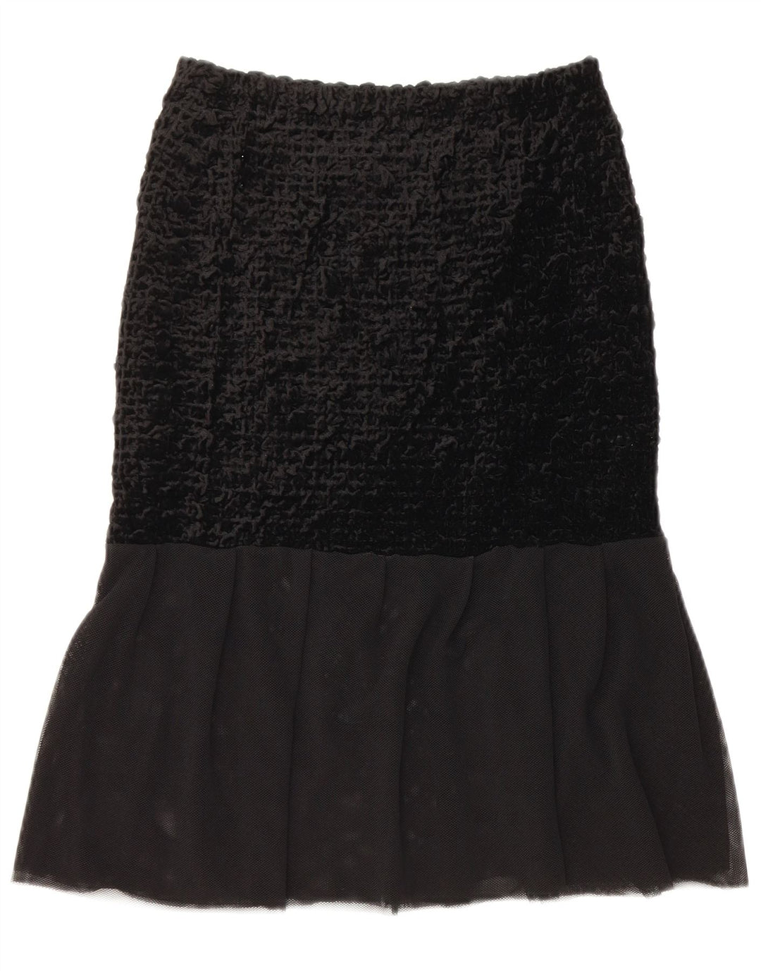 jupe tulipe femme vintage W28 Noir Moyen
