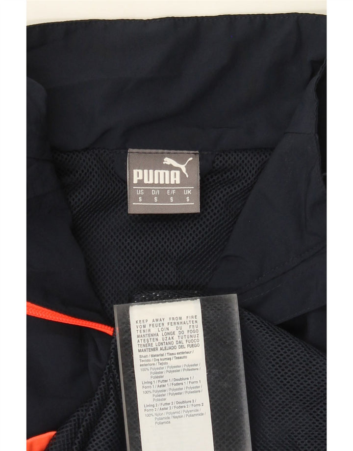 PUMA Veste de survêtement pour homme Petit Bleu Marine Polyester