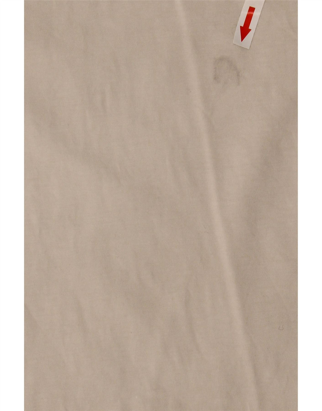 Nike T-shirt coupe ample pour homme en coton blanc cassé moyen