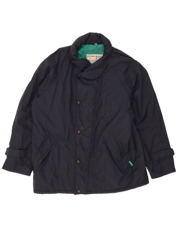 WEEKEND Veste coupe-vent à capuche pour homme UK 42 XL Bleu marine