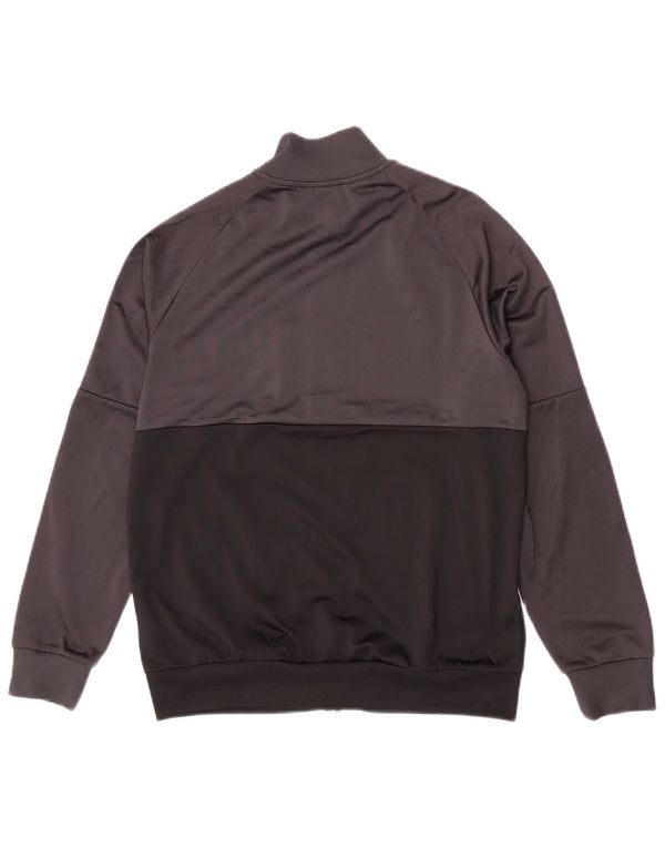 Adidas Veste de Survêtement Garçon 13-14 Ans Gris Colorblock Polyester