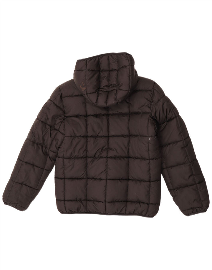 Jordan Veste rembourrée à capuche pour garçon 13-14 ans XL Noir Polyester