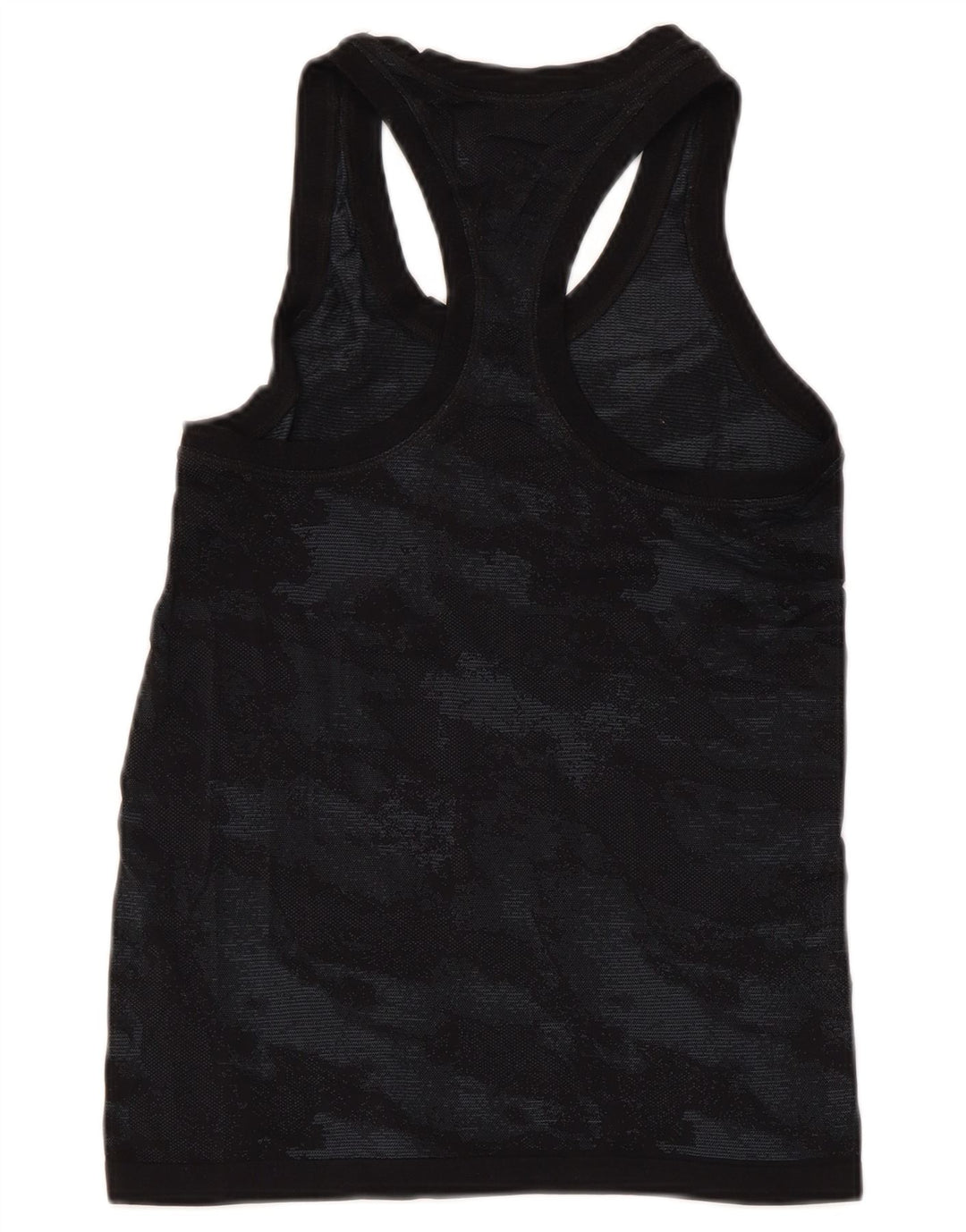 ATHLETA Débardeur pour femme UK 8 Small Noir Camouflage Nylon