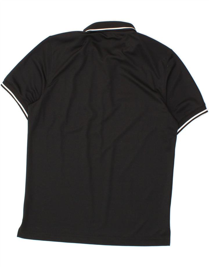 ODLO Mens Polo Shirt Medium Black Vintage Odlo and Second-Hand Odlo from Messina Hembry 