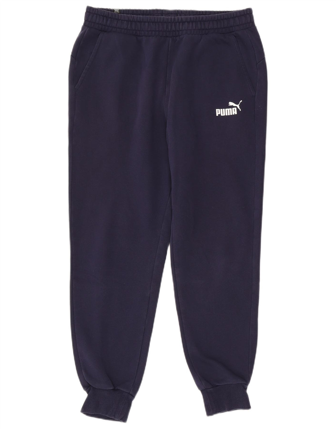 Puma Pantalon de survêtement pour homme Bleu marine Taille L