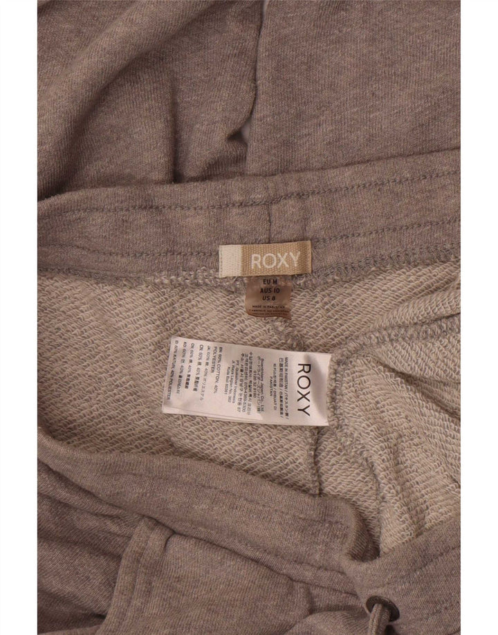 Roxy Pantalon de survêtement pour femme Joggers UK 12 Gris moyen Coton