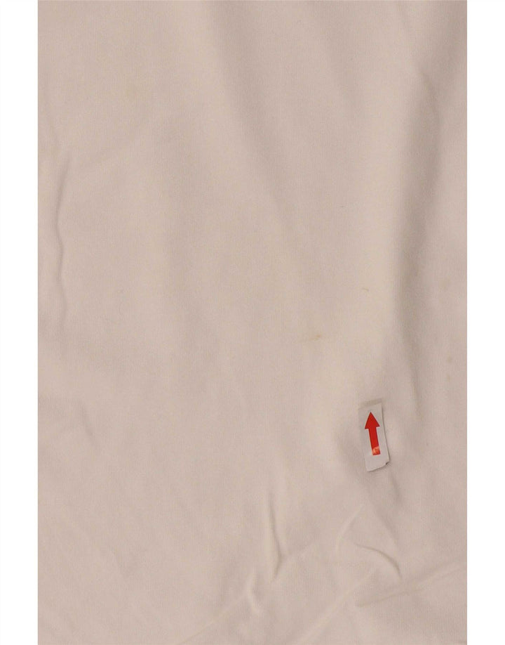 Levi's T-Shirt Femme UK 12 Blanc Moyen Coton