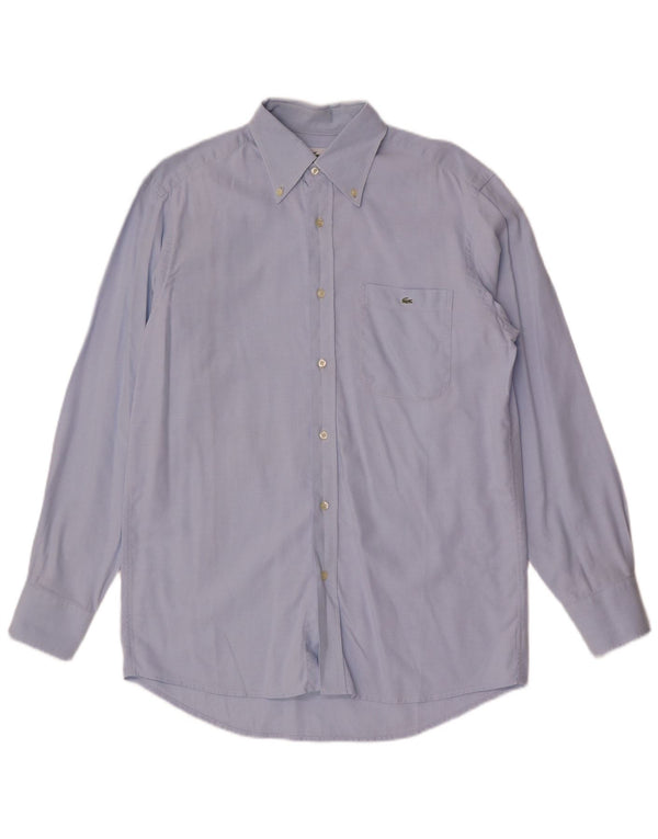 Lacoste Chemise Homme Taille 40 Bleu Moyen