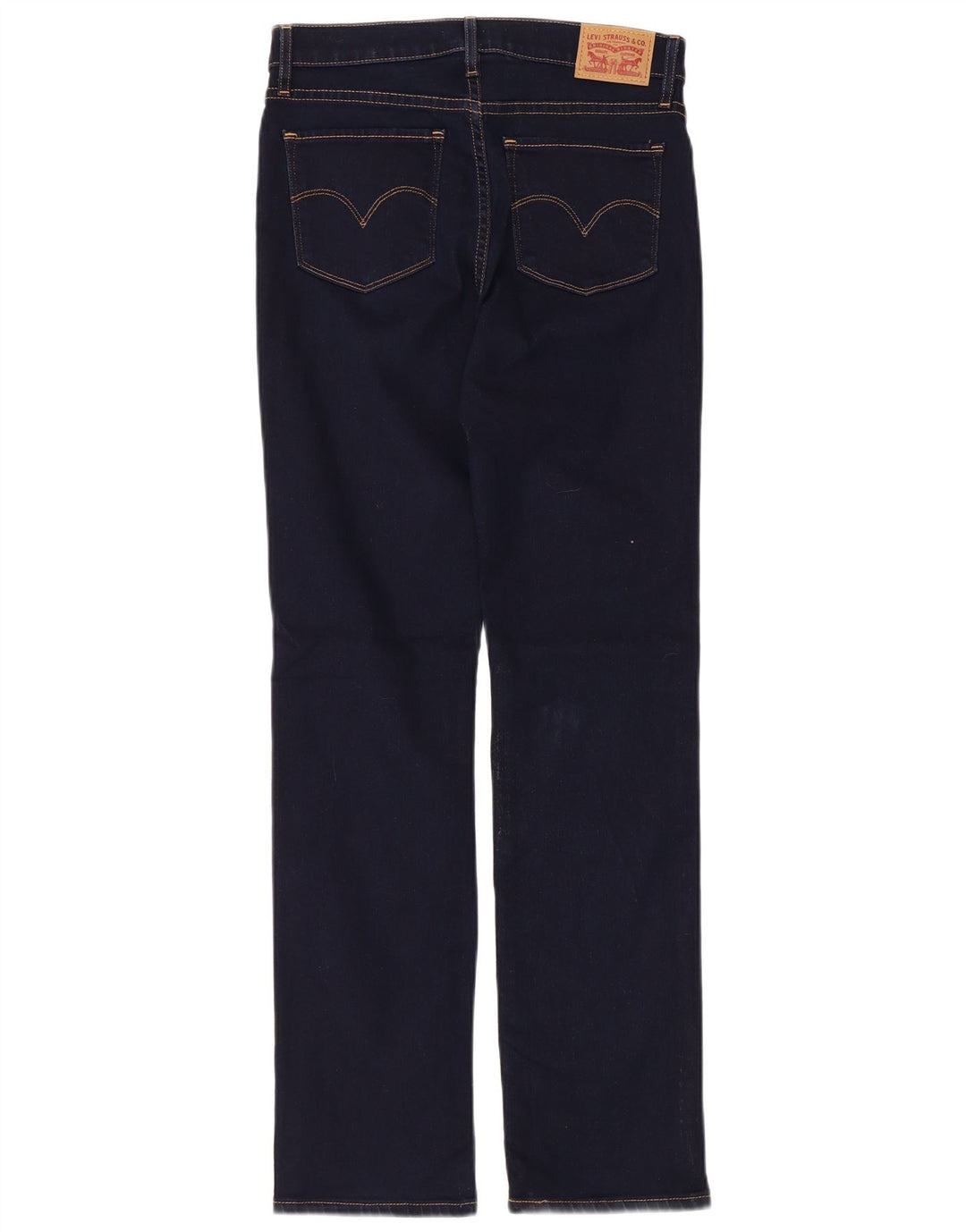 Levi's Jean 314 Shaping Straight Femme Bleu Marine Coton W27 L29