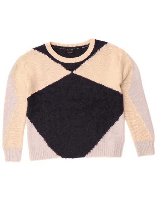 Massimo Dutti Pull col bateau pour femme UK 10 Small Multicolore