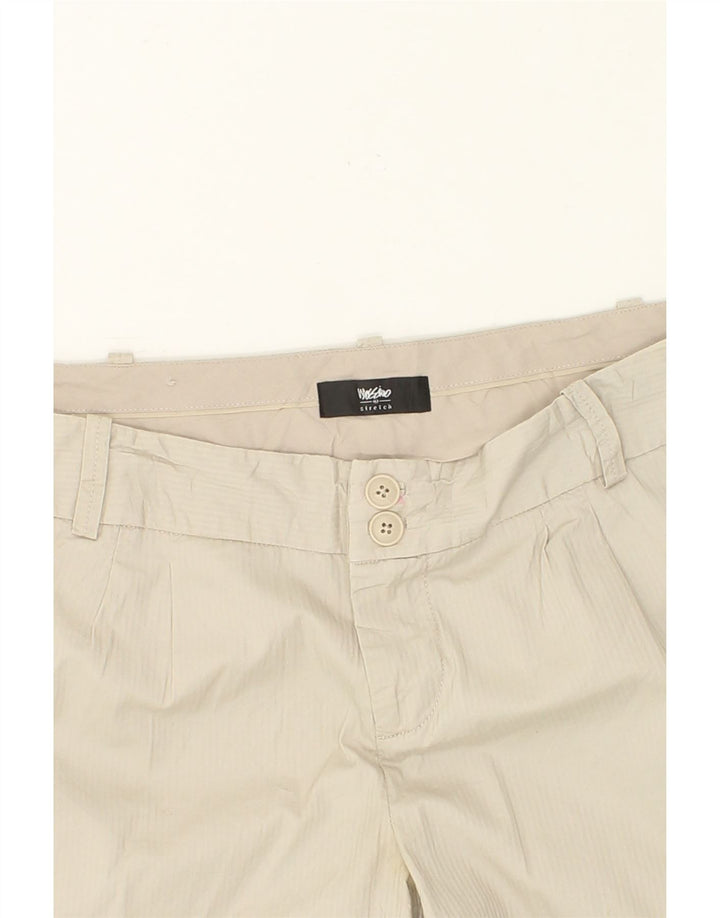 MOSSIMO Womens Stretch Chino Shorts US 14 XL W36 Beige Vintage Mossimo and Second-Hand Mossimo from Messina Hembry 