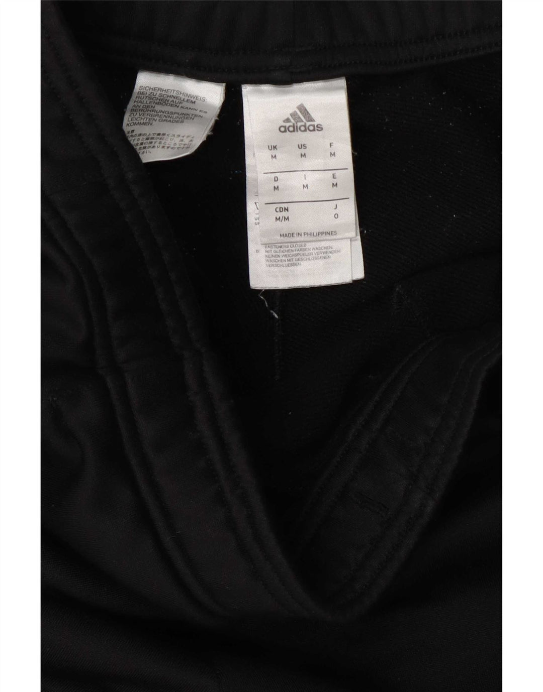 Adidas Pantalon de survêtement pour homme Noir moyen Polyester
