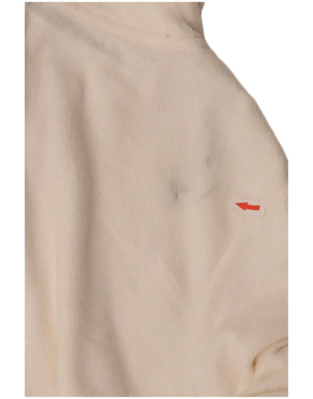 Marks & Spencer Veste polaire pour femme UK 12 Medium Off White Polyester