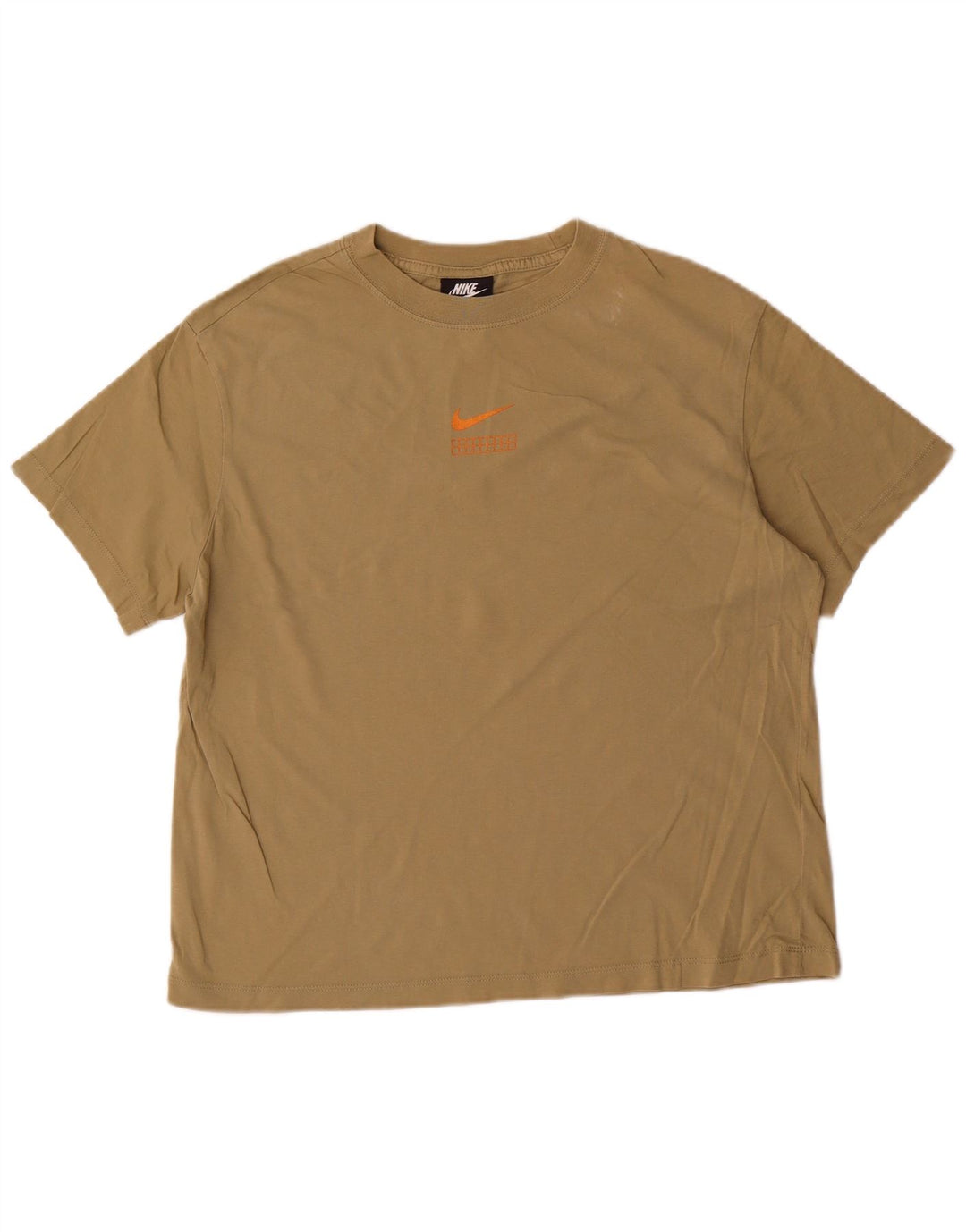 Nike T-shirt graphique pour homme en coton kaki Taille S