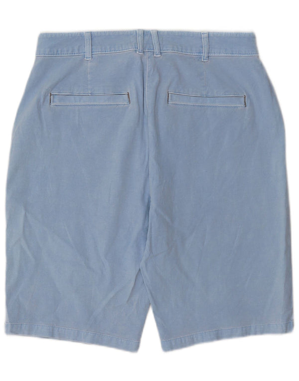 White Stuff Womens Chino Shorts UK 10 Small W28 Blue Cotton