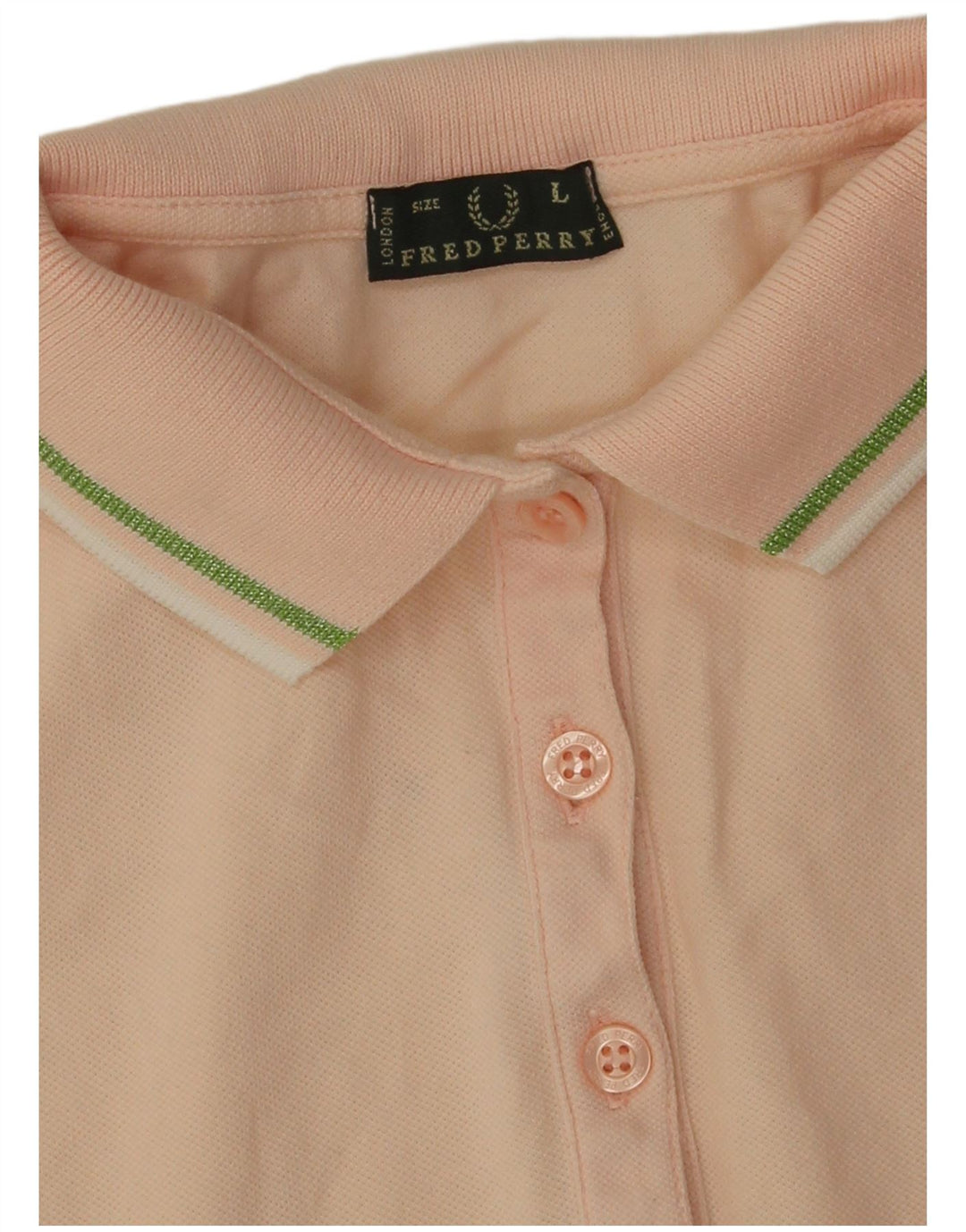 Fred Perry Polo Femme UK 16 Large Rose