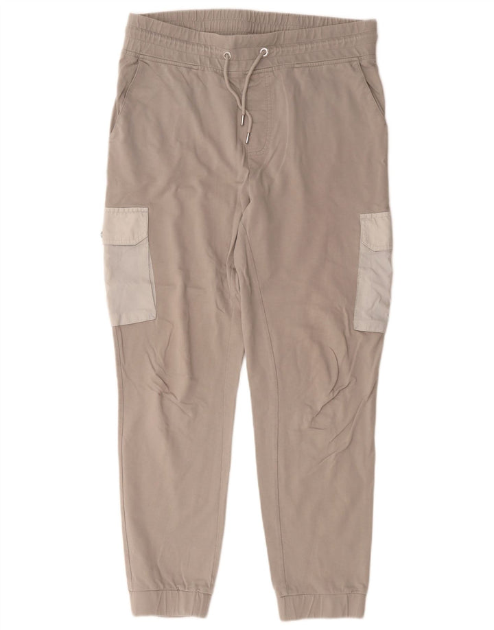 Hugo Boss Pantalon Cargo Joggers Homme Gris Moyen Colourblock
