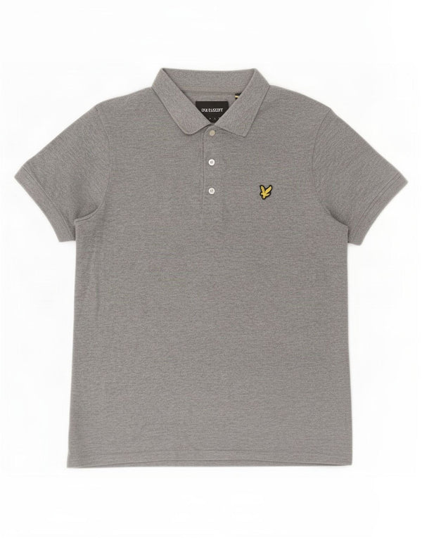 Lyle & Scott Polo Homme Grand Gris Coton