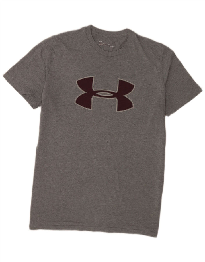 Under Armour Tee-Shirt Heat Gear Graphic Homme Gris Moyen