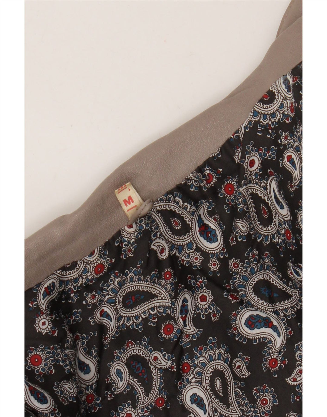 veste en cuir femme vintage UK 14 Brun moyen