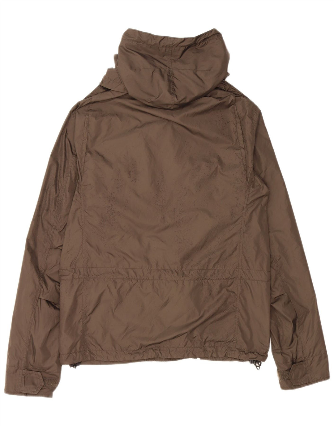 Aspesi Veste utilitaire à capuche pour homme UK 36 Small Kaki Polyamide