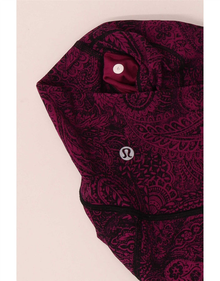 Lululemon Leggings pour femmes US 6 Medium Purple Paisley