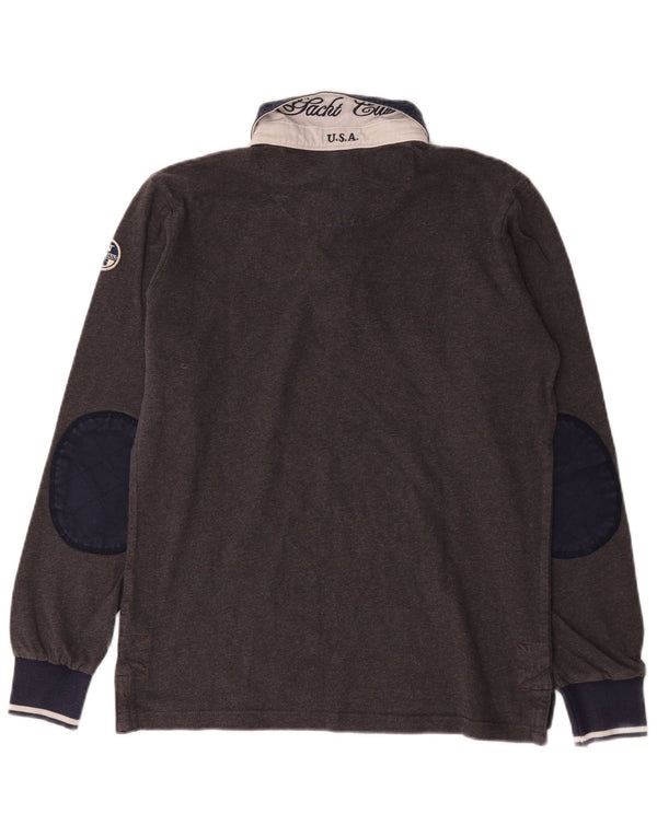 North Sails Polo Graphic Rugby Homme Gris Moyen Colourblock