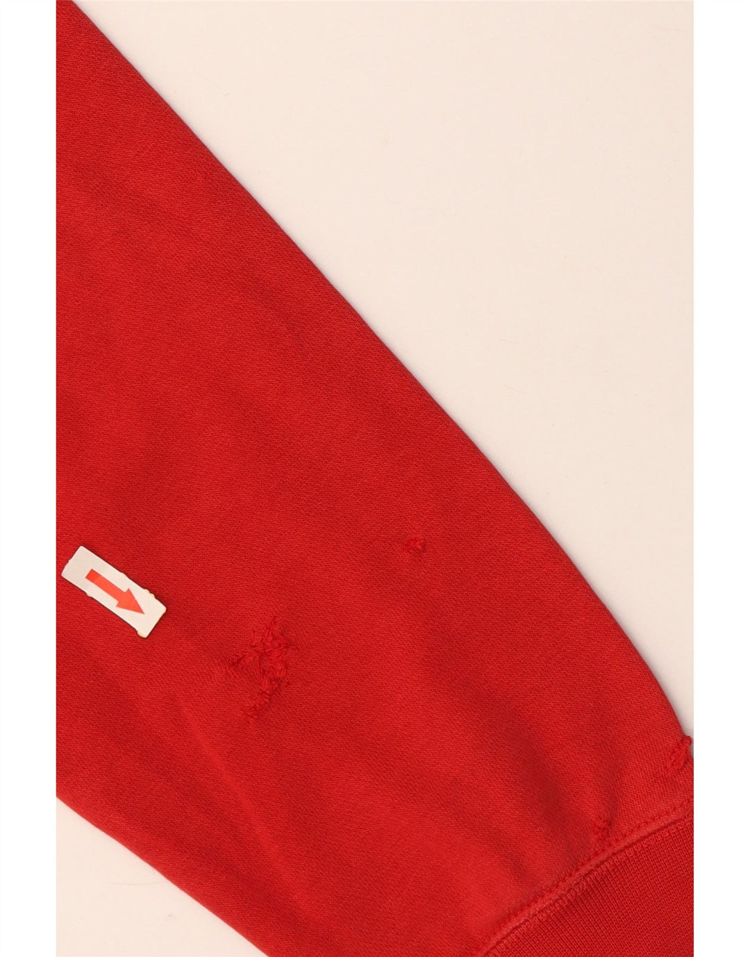 Nike Pull à capuche pour homme en coton rouge Large