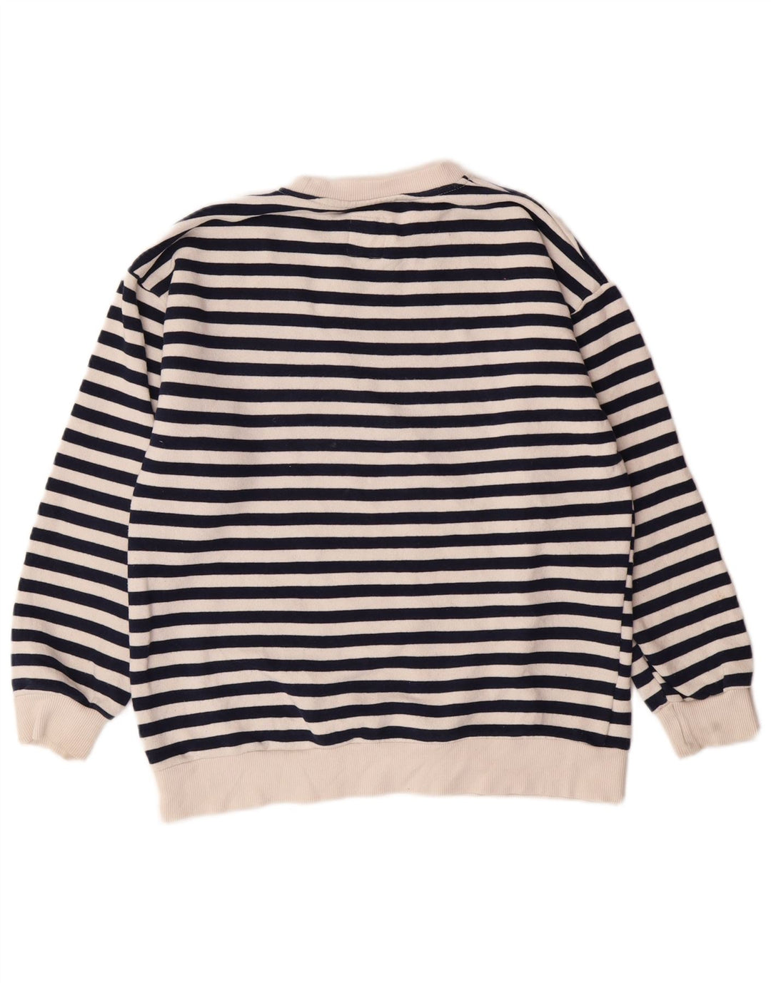 Zara Sweatshirt Fille 9-10 ans Bleu Marine Rayé