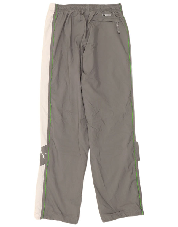 Puma Pantalon de Survêtement Homme Gris Moyen Colorblock Polyester